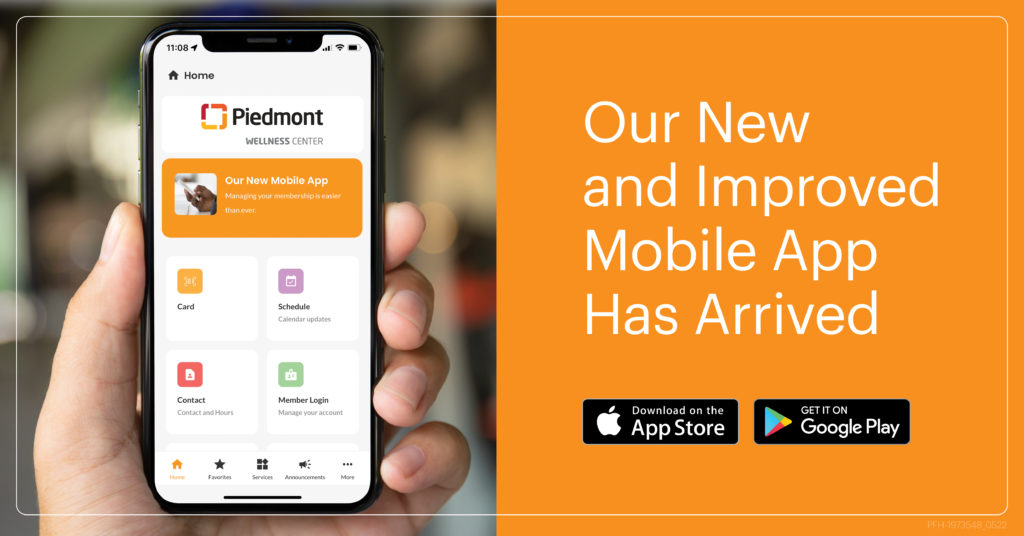 New And Improved Mobile App Has Arrived | Piedmont Wellness